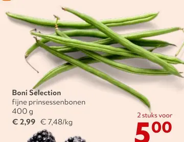 Aanbieding: Boni Selection fijne prinsessenbonen