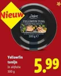 Aanbieding: Yellowfin tonijn