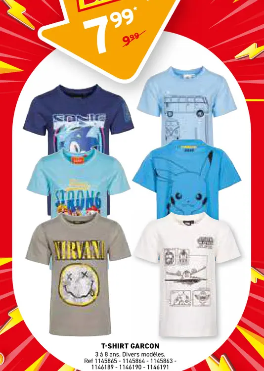 Offre: T-shirt garcon