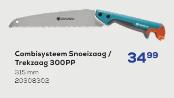 Promotie: Combisysteem Snoeizaag / Trekzaag 300PP