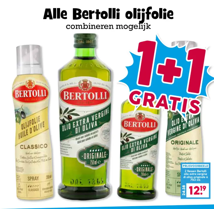 Aanbieding: Bertolli olijfolie