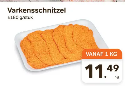 Promotie: Varkensschnitzel