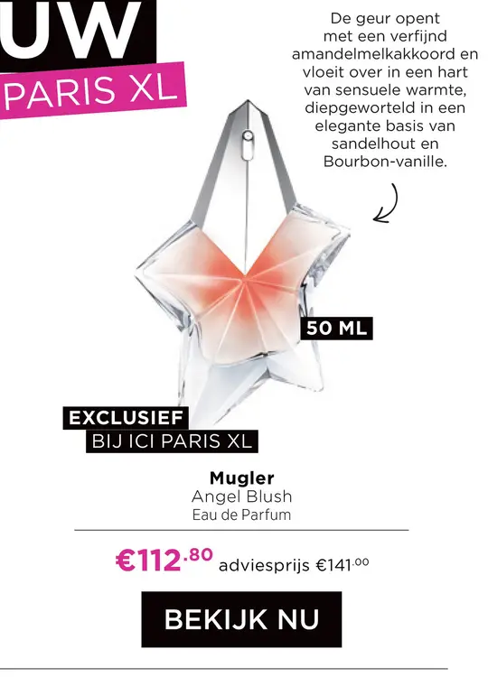 Aanbieding: Mugler Angel Blush Eau de Parfum