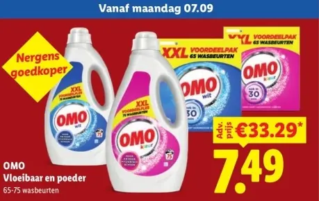 Aanbieding: Vloeibaar en poeder