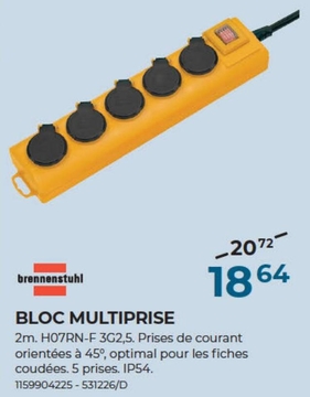 Offre: BLOC MULTIPRISE