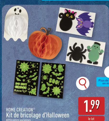 Offre: Kit de bricolage d'Halloween
