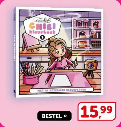 Promotie: Chibi Kleurboek