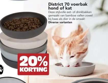 Aanbieding: voerbak hond of kat