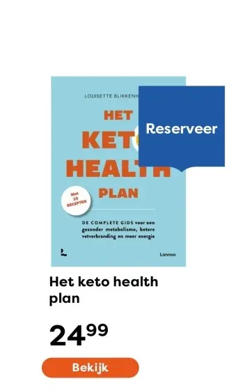 Aanbieding: Het keto health plan