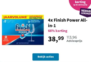 Aanbieding: Finish Power All-in-1