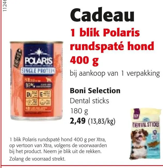 Promotie: Boni Selection Dental sticks