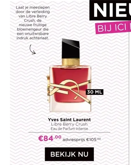 Aanbieding: Libre Berry Crush Eau de Parfum Intense