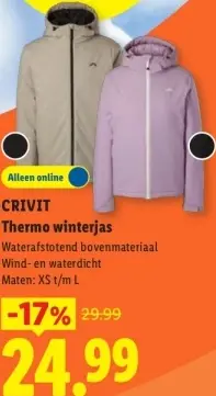 Aanbieding: Thermo winterjas