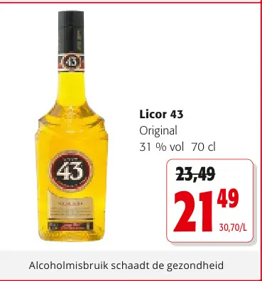Promotie: Licor 43