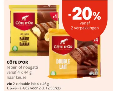 Aanbieding: Côte d'or