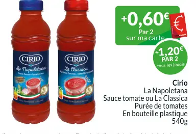 Offre: La Napoletana Sauce tomate 