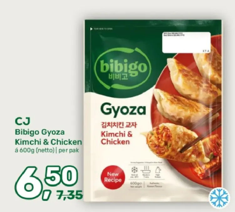 Aanbieding: Bibigo Gyoza Kimchi & Chicken