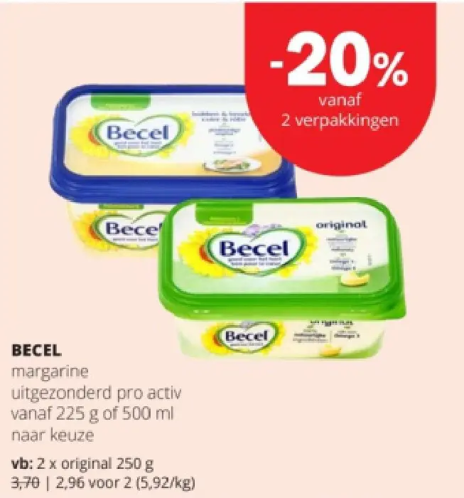 Promotie: Margarine