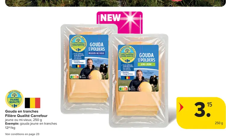 Offre: Gouda en tranches