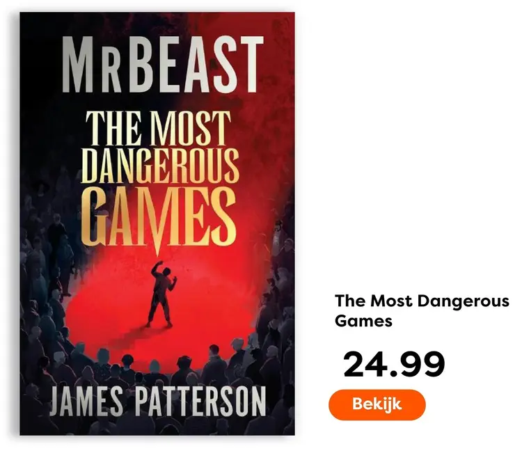 Aanbieding: James Patterson The Most Dangerous Games