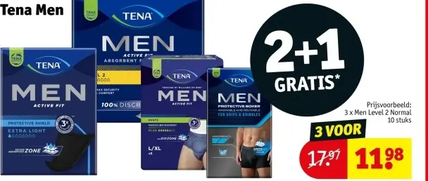 Promotie: Tena Men