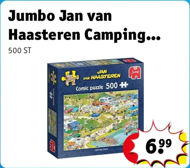Aanbieding: Jan van Haasteren Camping Chaos Puzzel