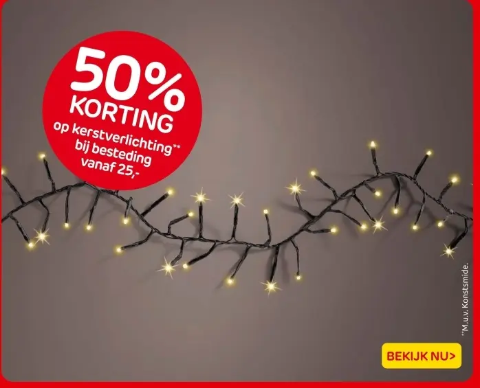 Aanbieding: kerstverlichting