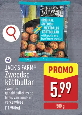 Promotie: Zweedse köttbullar