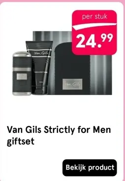 Aanbieding: Strictly for Men giftset