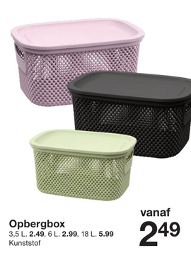 Aanbieding: Opbergbox