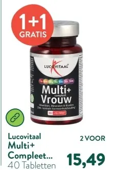 Aanbieding: Lucovitaal Multi+ Compleet...