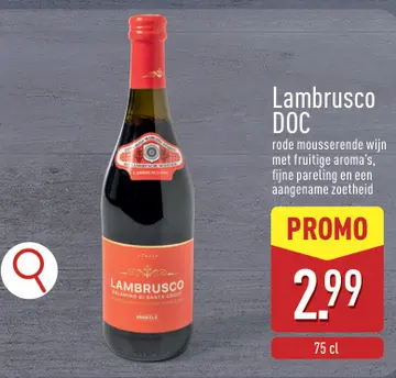 Aanbieding: Lambrusco DOC