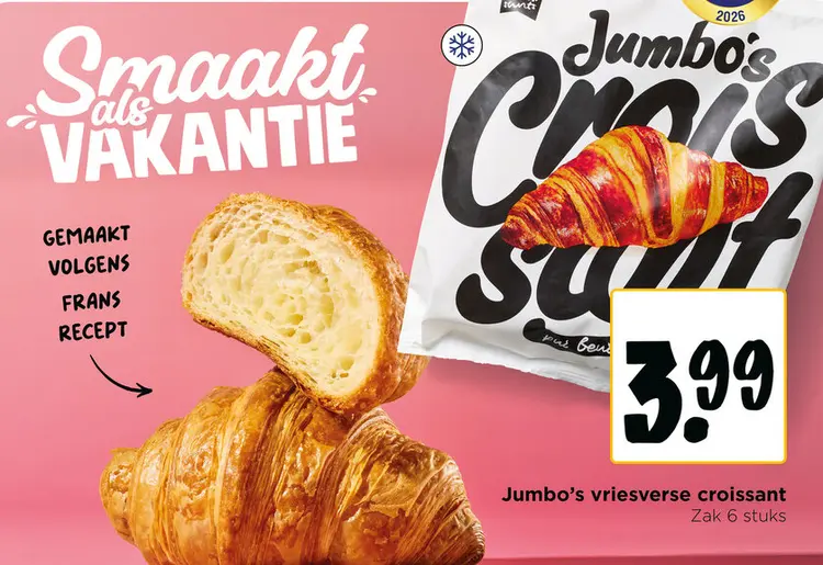 Aanbieding: Vriesverse croissant