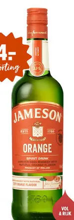 Aanbieding: Jameson Orange 70CL