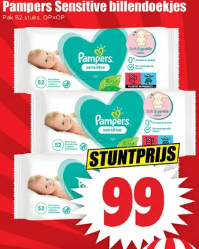 Aanbieding: Sensitive billendoekjes
