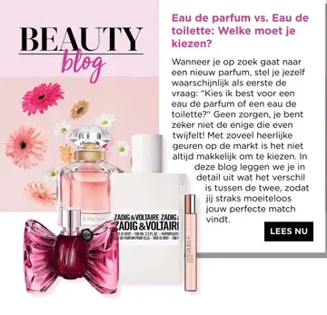 Aanbieding: Eau de parfum vs. Eau de toilette