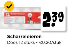 Promotie: Scharreleieren