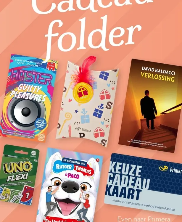 Aanbieding: Cadeau folder