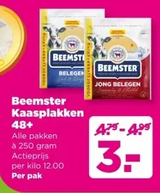 Aanbieding: Kaasplakken 48+