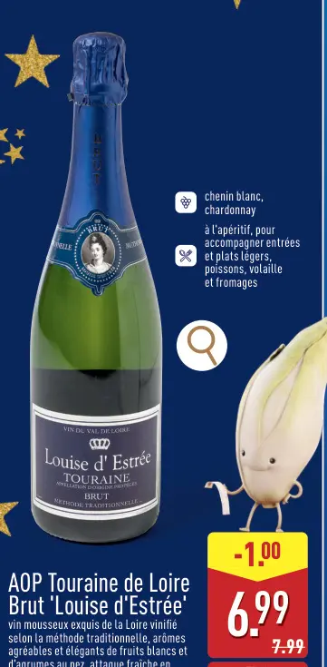 Offre: AOP Touraine de Loire Brut 'Louise d'Estrée'