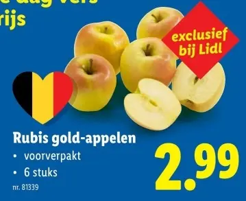 Aanbieding: Rubis gold-appelen