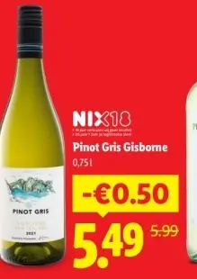 Aanbieding: Pinot Gris Gisborne