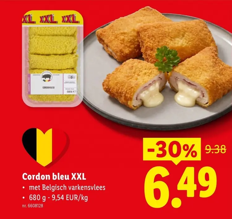 Promotie: Cordon bleu XXL