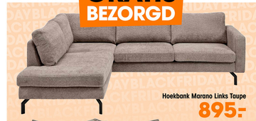 Aanbieding: Hoekbank Marano Links Taupe