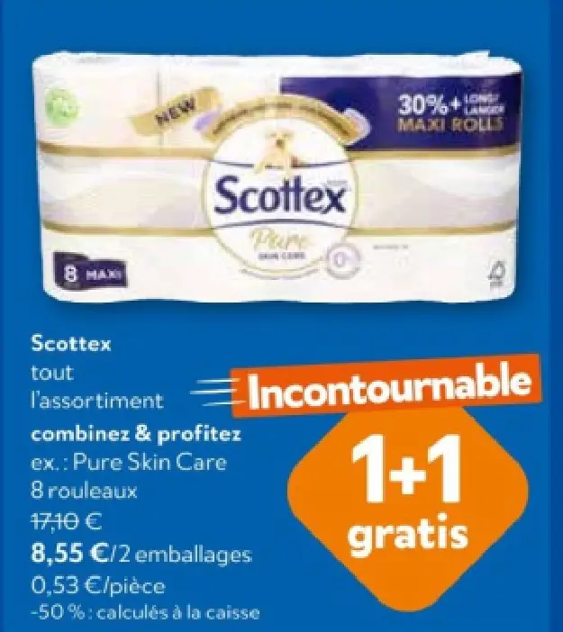 Offre: Scottex Pure Skin Care