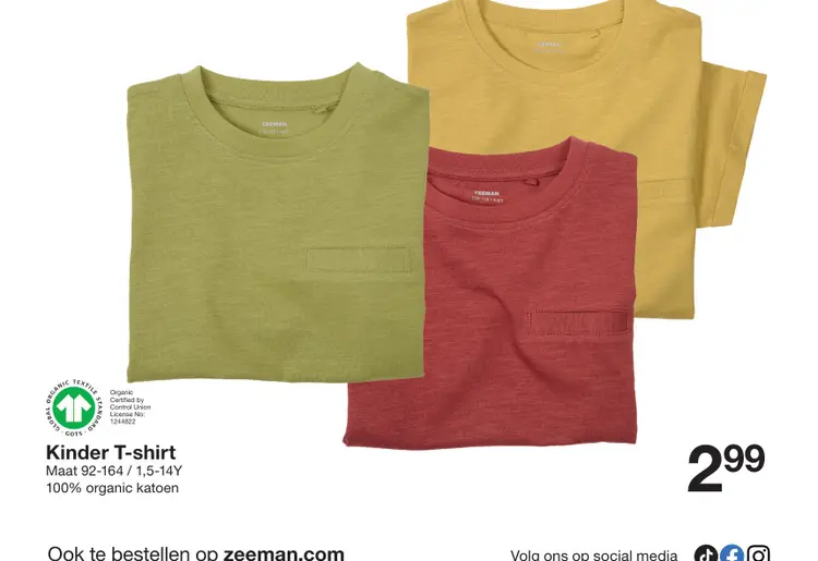 Promotie: Kinder T-shirt