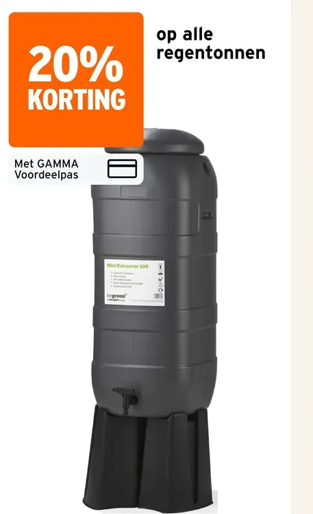 Aanbieding: regentonnen