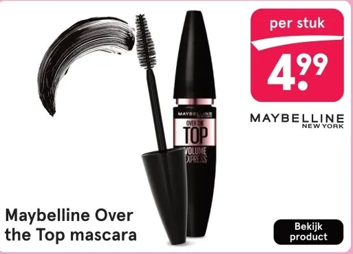 Aanbieding: Over the Top mascara