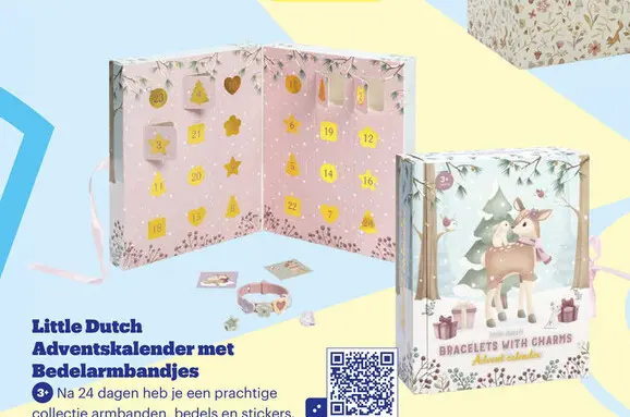 Aanbieding: Adventskalender met Bedelarmbandjes