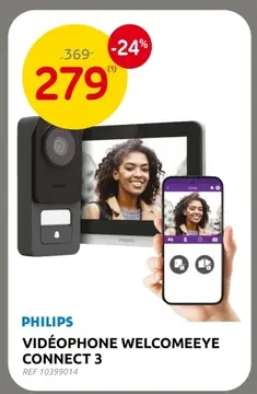 Offre: Vidéophone welcomeeye connect 3